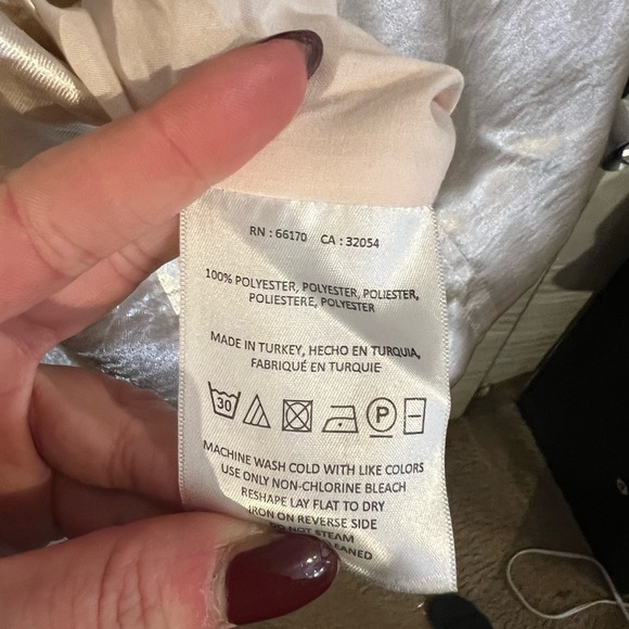 Anthropologie Maeve Metallic Tie Waist Dress Small NWT - Picture 13 of 16